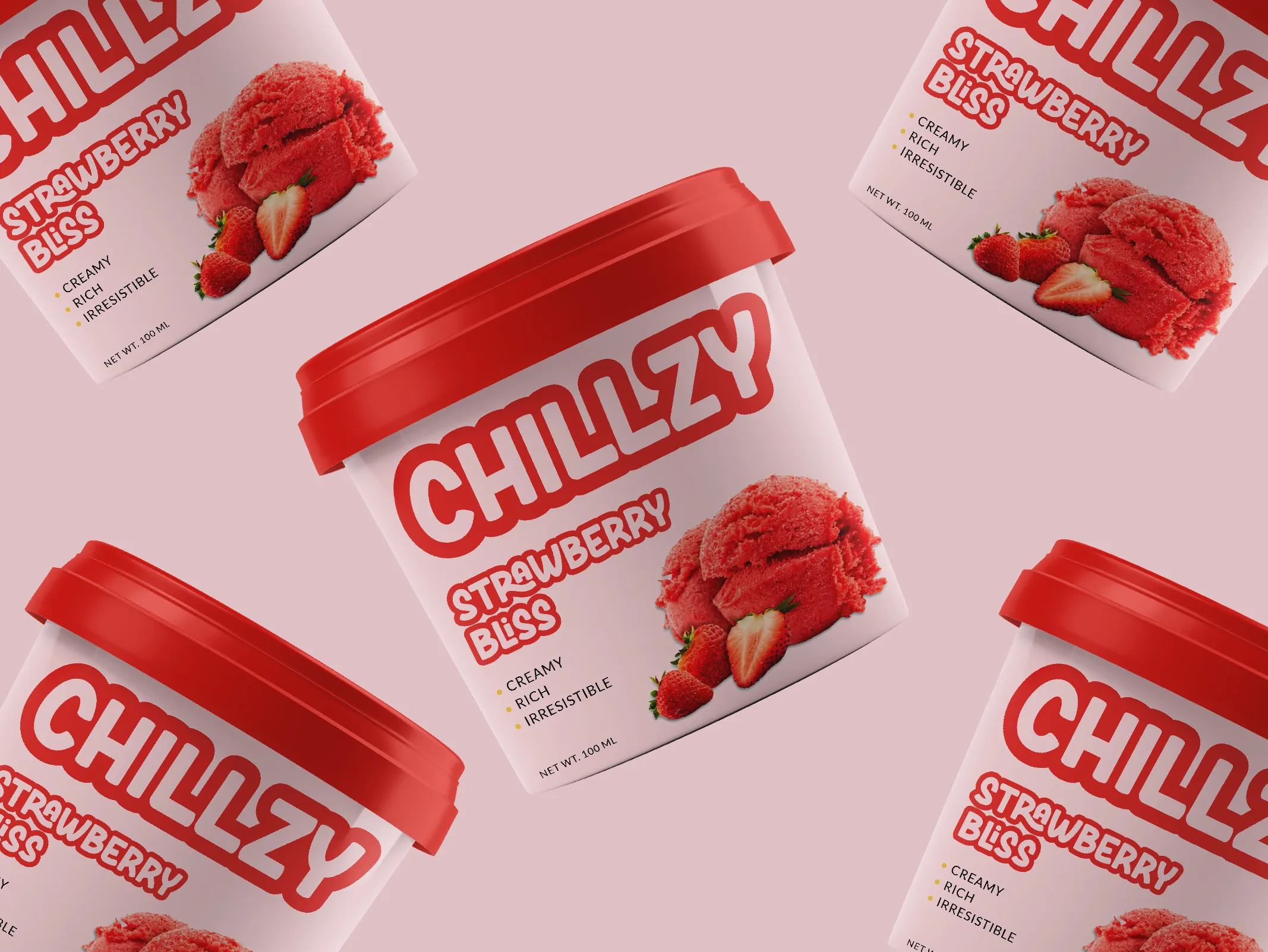 Chillzy Ice Cream Packaging