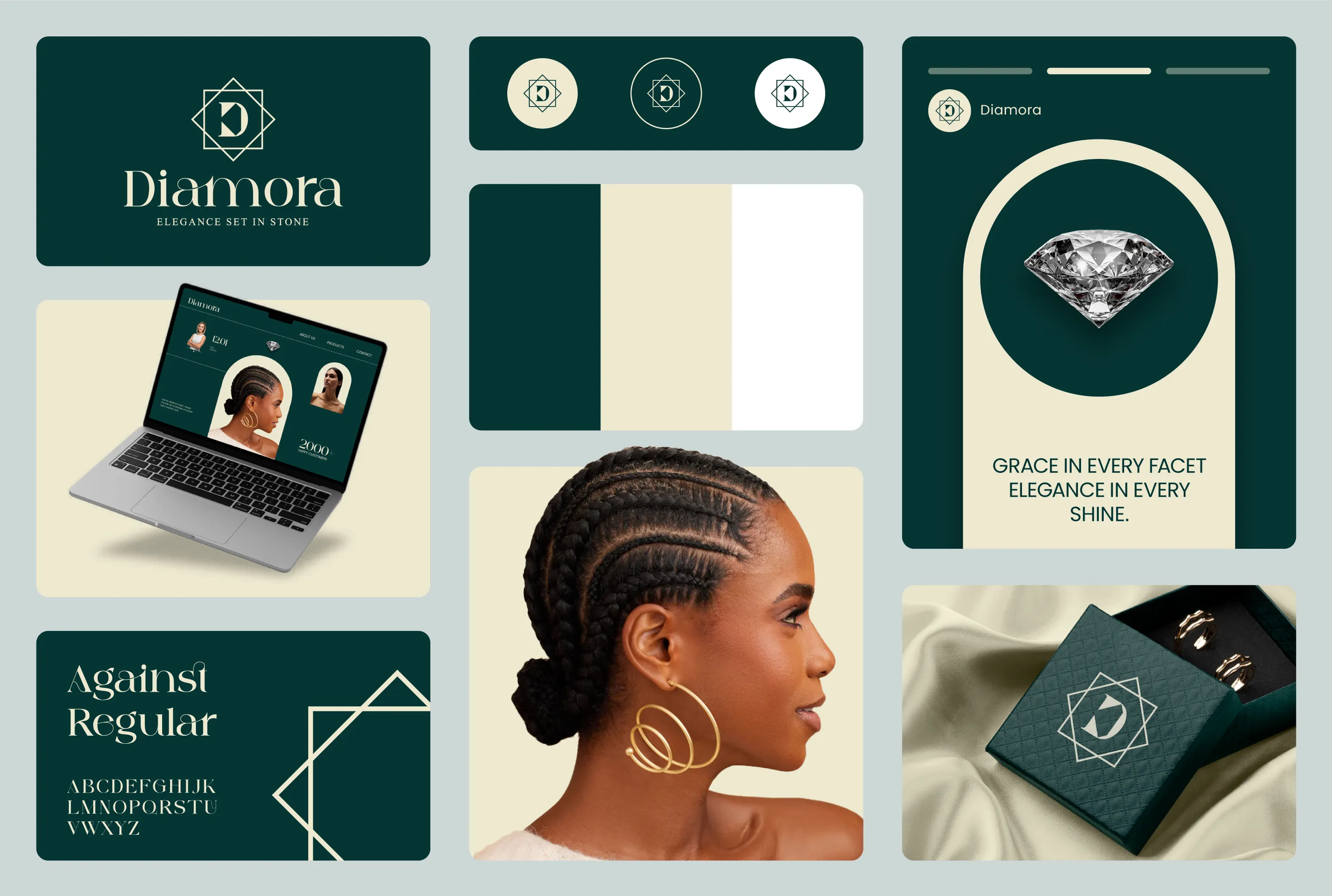 Diamora Brand Identity