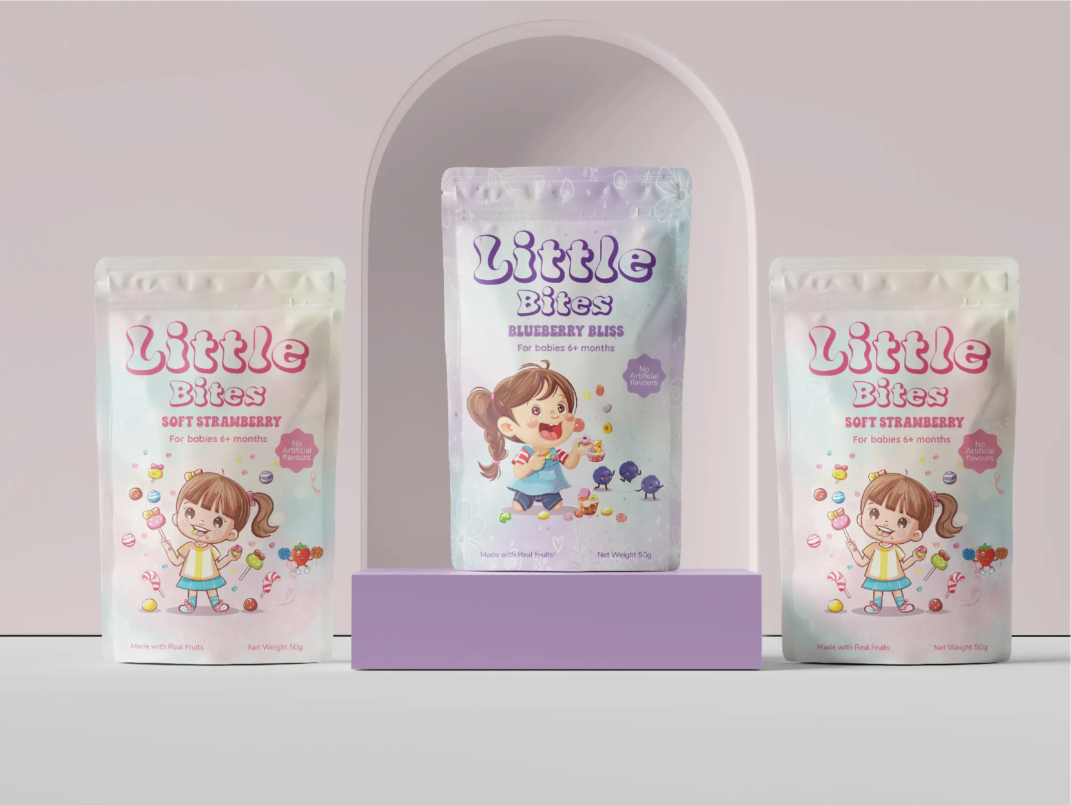 Little Bites Cat Food Packaging