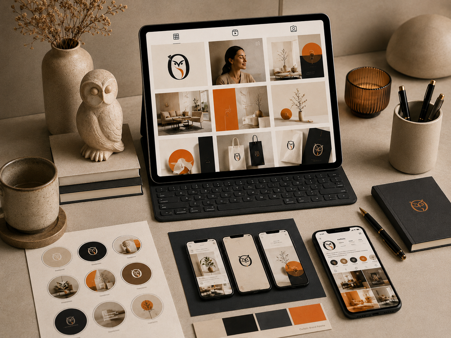Brand identity design system