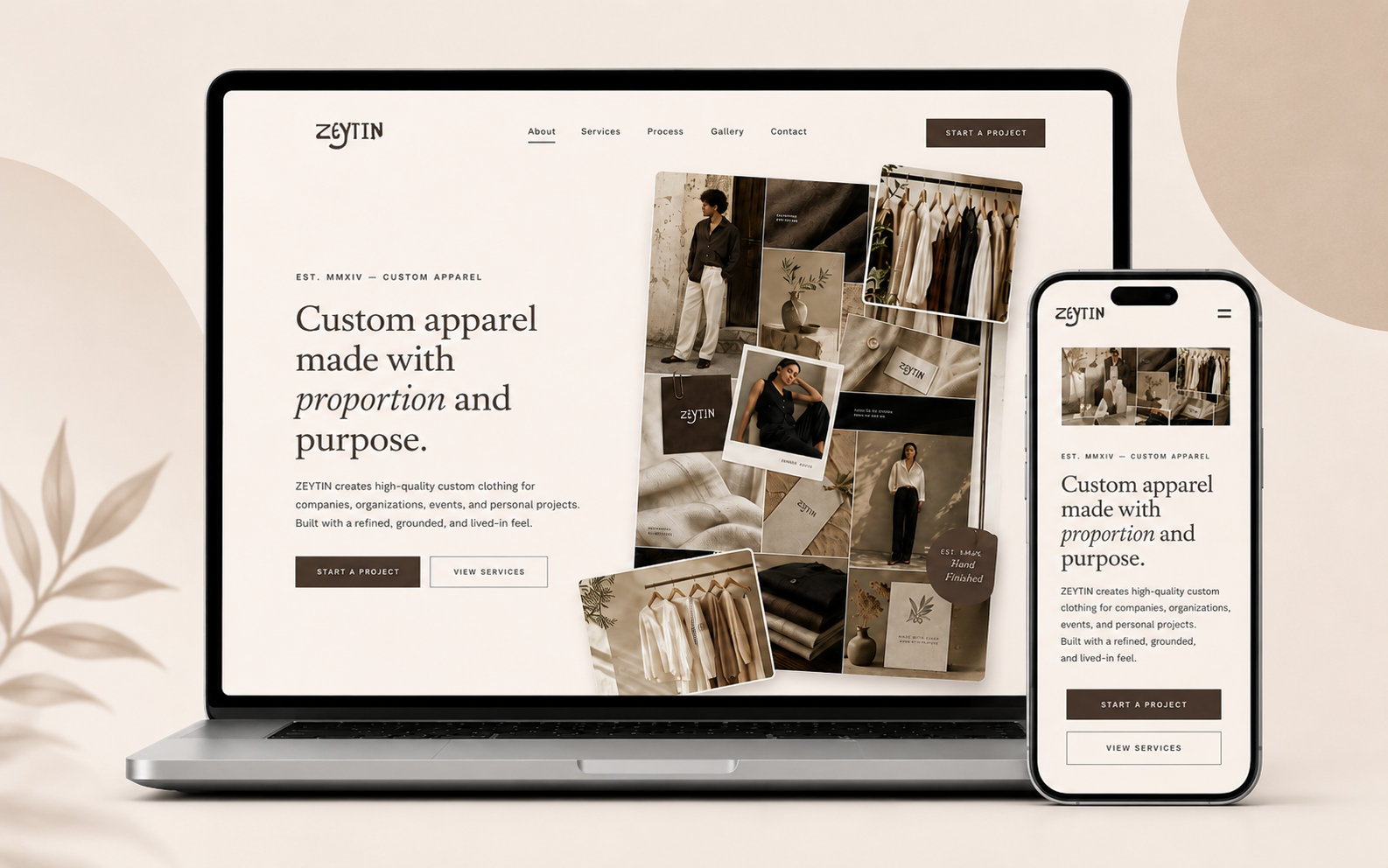 Zeytin Website